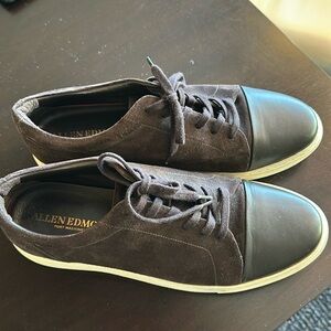 Allen Edmonds Cooper sneaker, size 12, brown suede and leather.